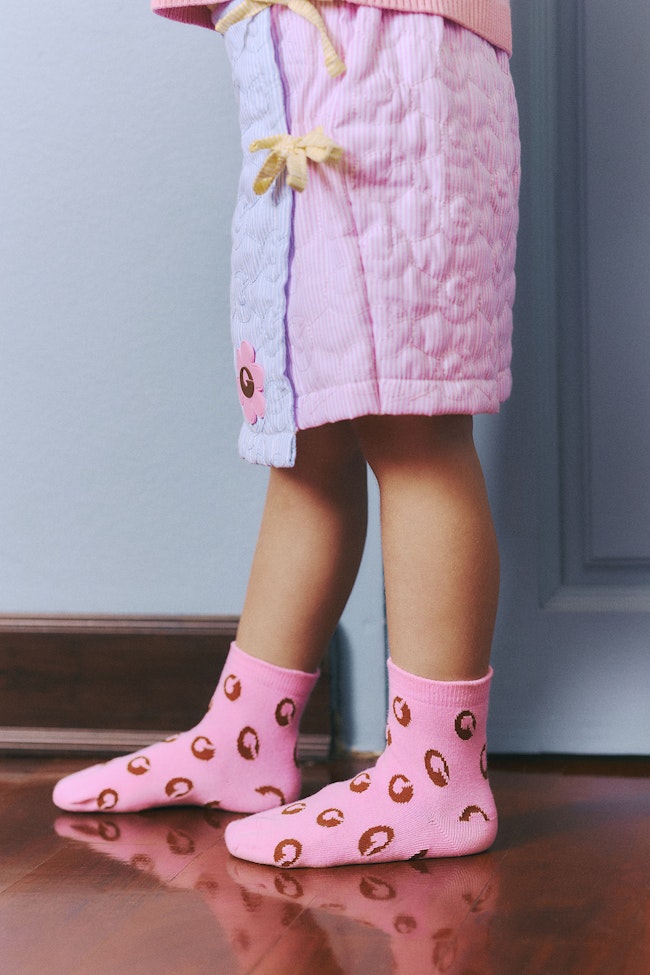Pink CuddleCubs Socks - LW22070.2 - image