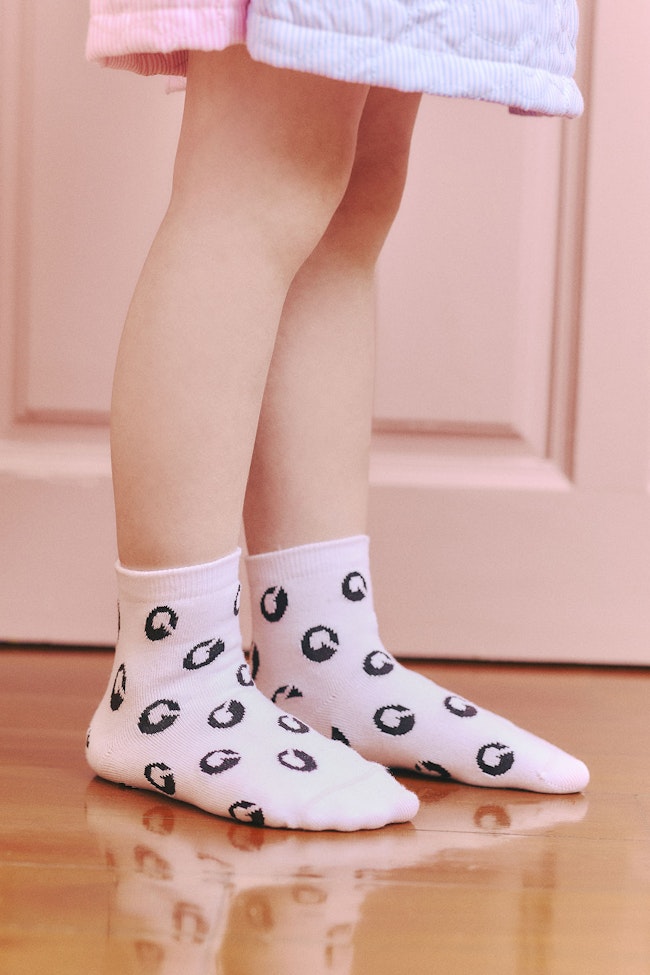 White CuddleCubs Socks - LW22070.1 - image