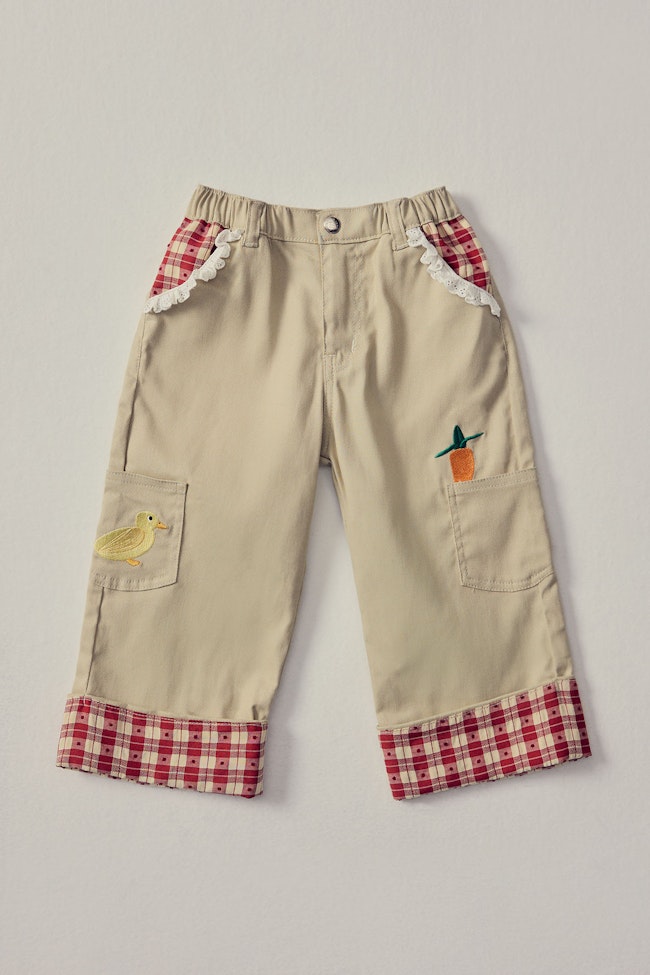 Carrot Cruncher Denim Trousers -  LW22073 - image