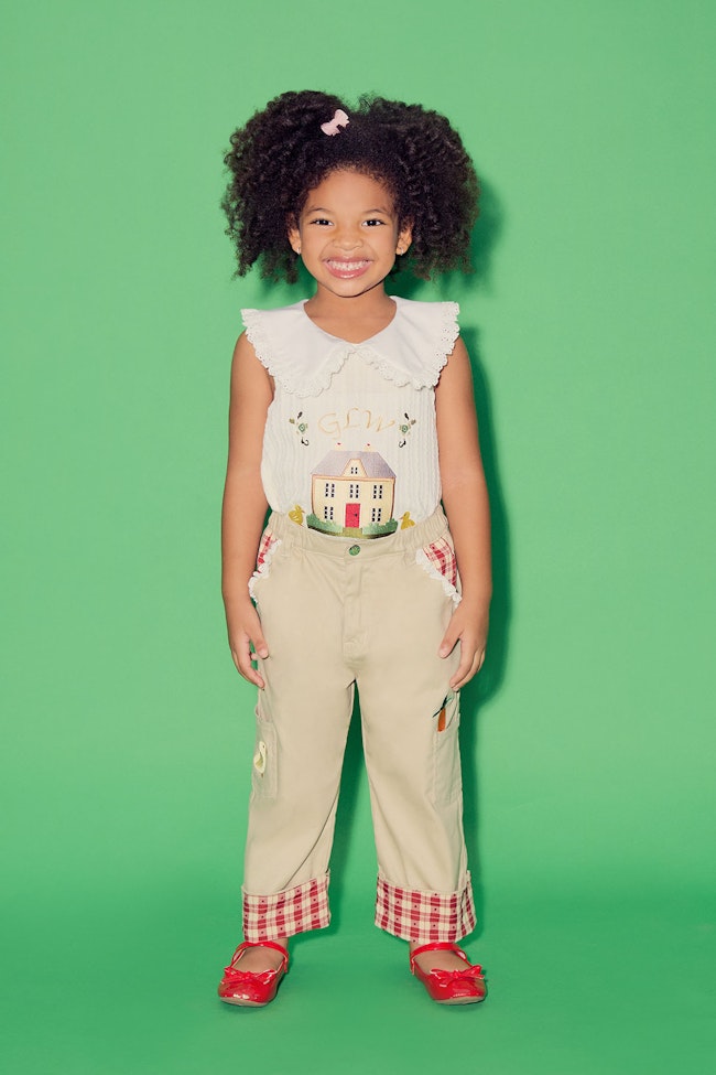 Carrot Cruncher Denim Trousers -  LW22073 - image