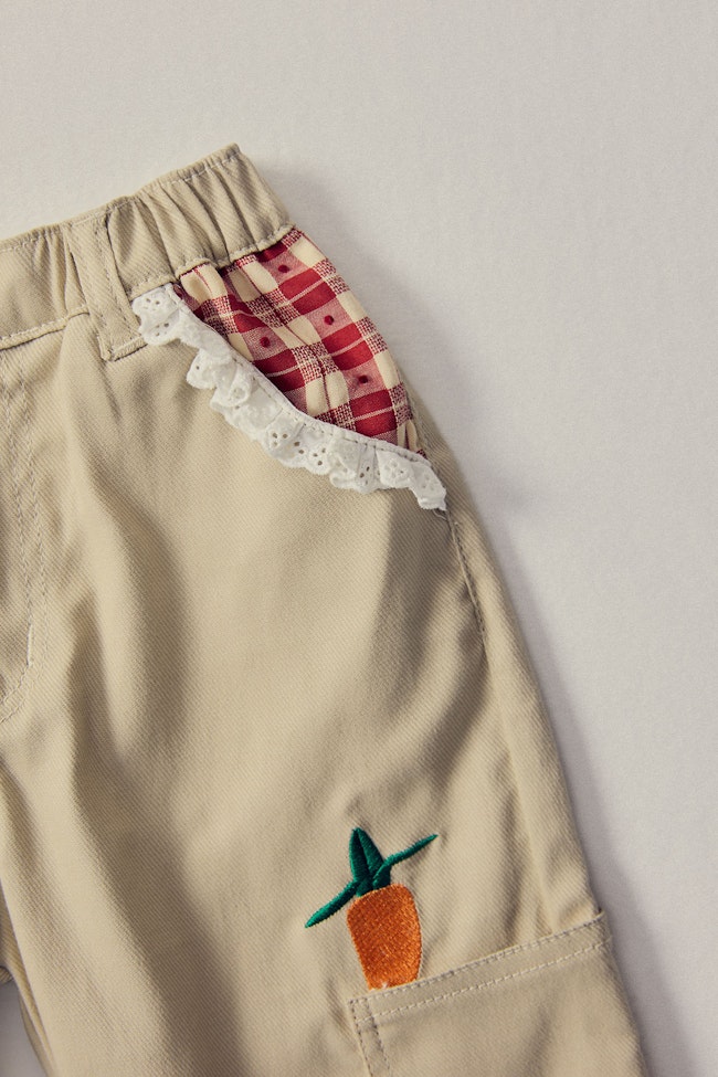 Carrot Cruncher Denim Trousers -  LW22073 - image