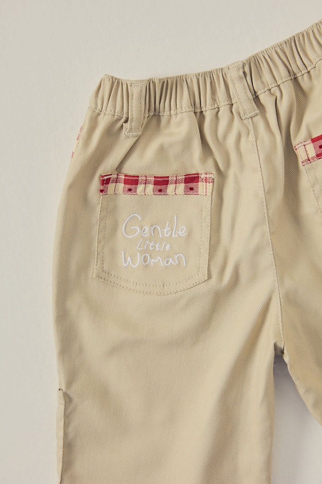 Carrot Cruncher Denim Trousers -  LW22073 - image