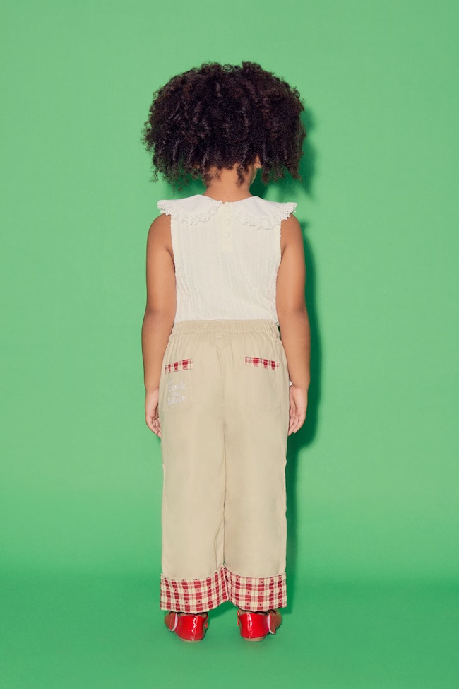 Carrot Cruncher Denim Trousers -  LW22073 - image