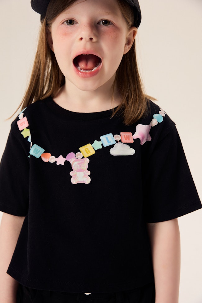GiggleGlimmer Crop tee - LW22097 - image