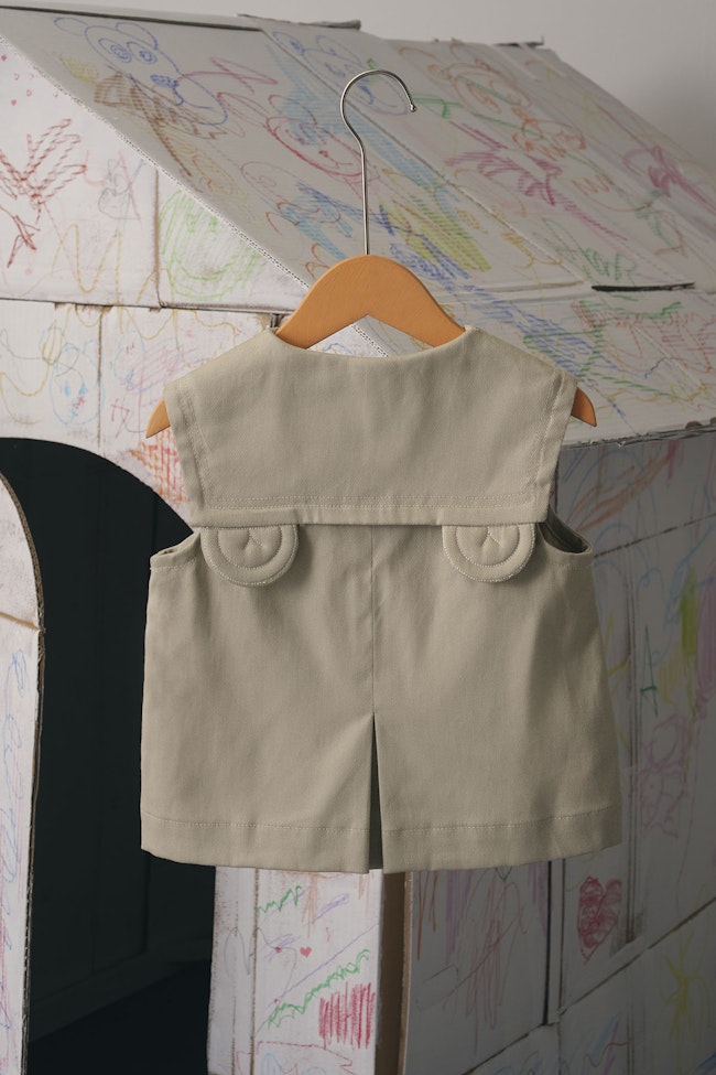 Glowdy Collared Denim Top - LW22113 - image
