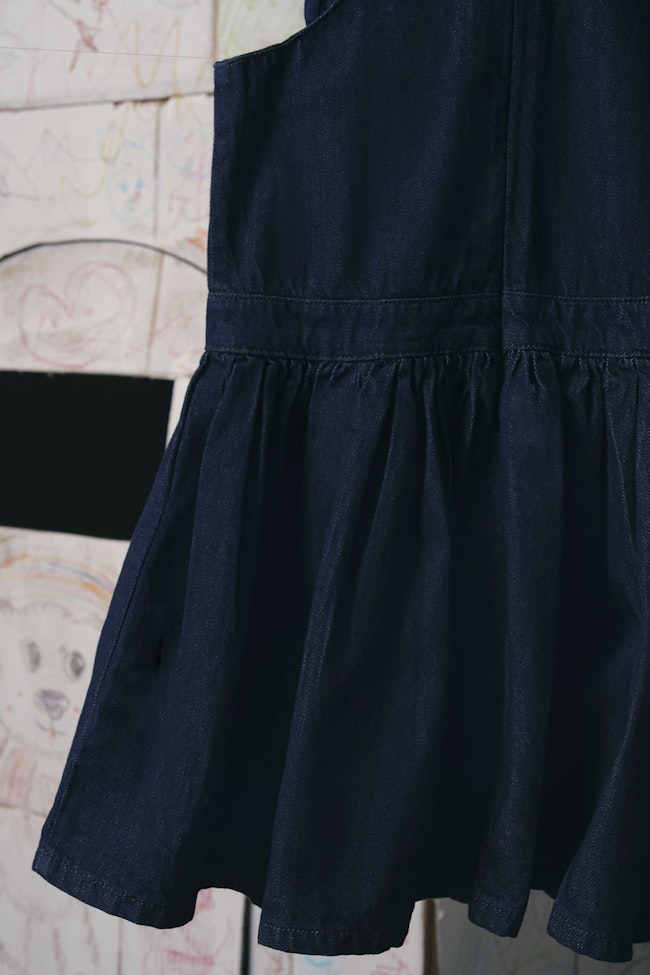 Glowdy Puffy Denim Dress - LW22111 - image