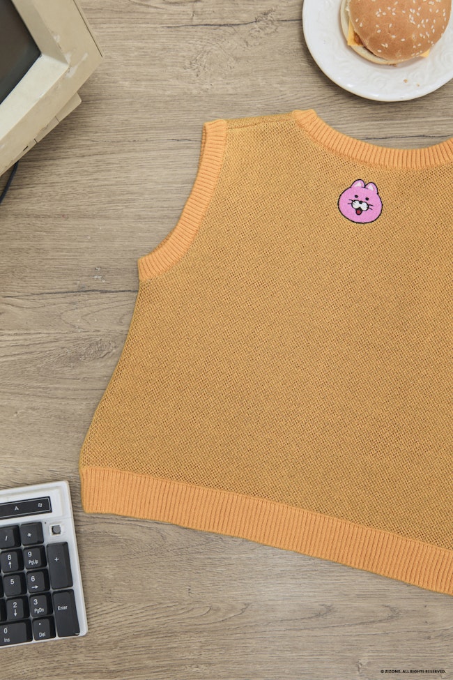 Pingo Burger Holic Knit Top - LW22122 - image