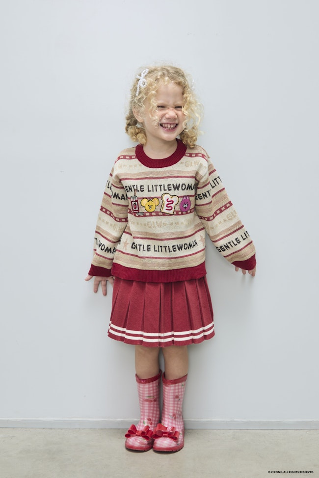Pingo & Z.Z Munchies Knit Sweater - LW22125 - image