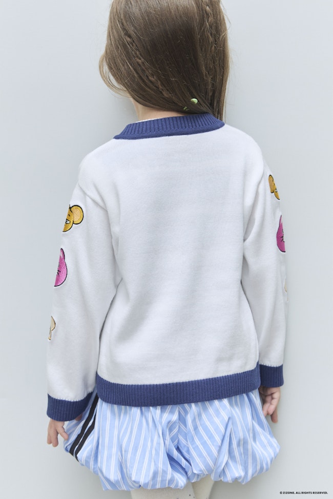 Zizone Largy Fam Knit Cardigan - LW22127 - image