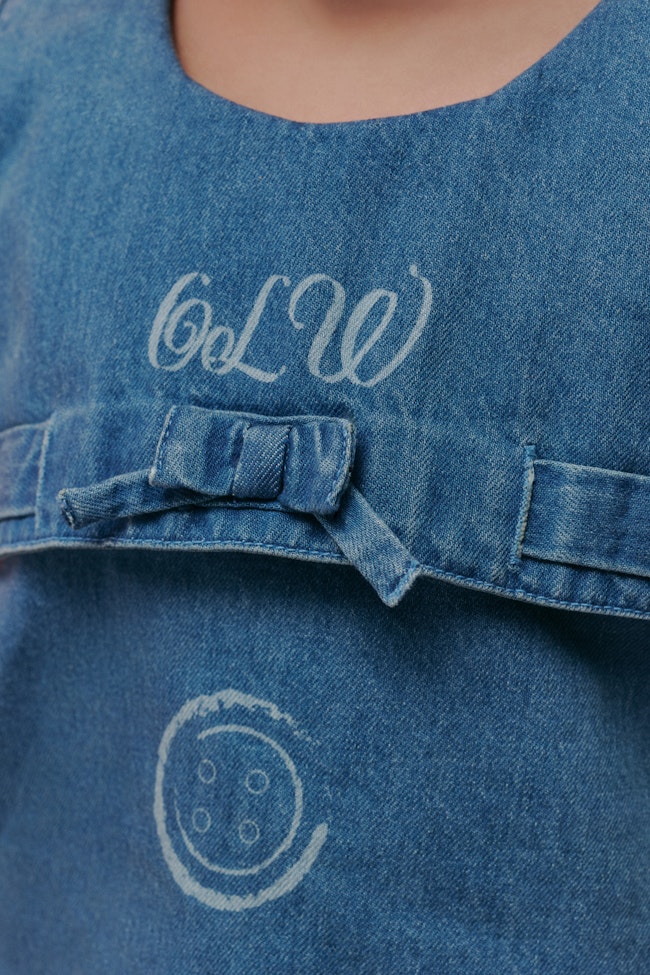 Miniature Muse Denim Top - LW22155 - image