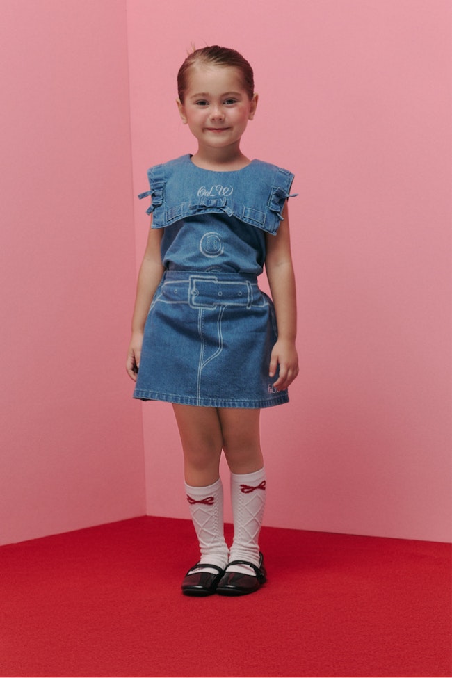 Mama Made Denim Skirt - LW22157 - image
