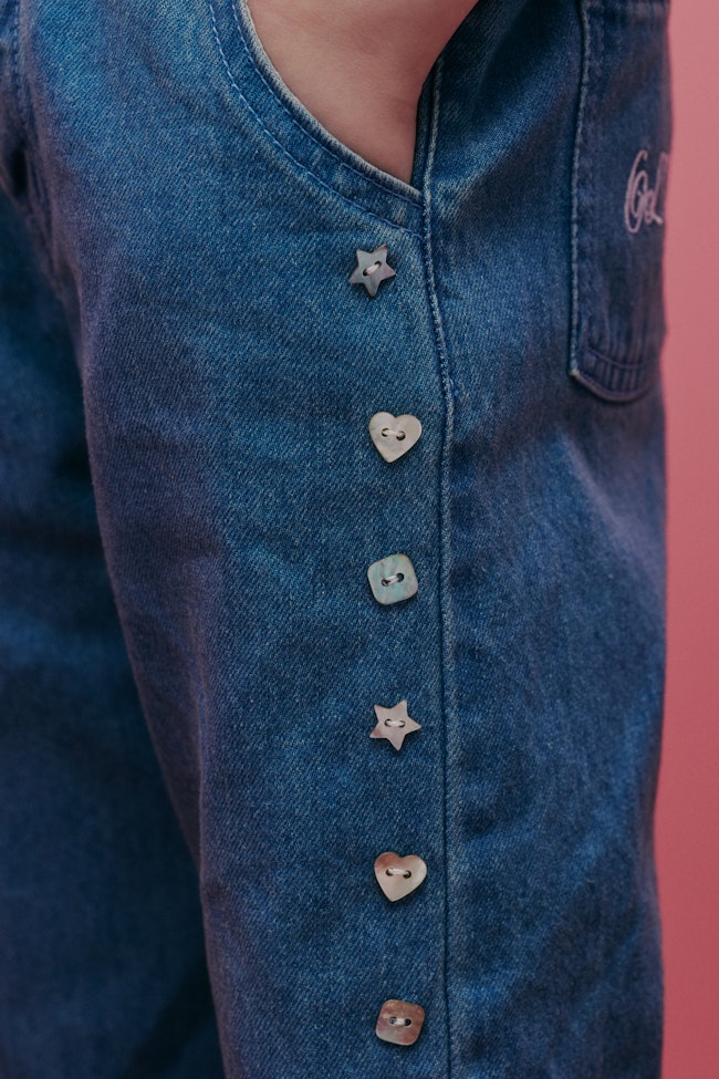 Miniature Muse Denim Trousers - LW22153 - image