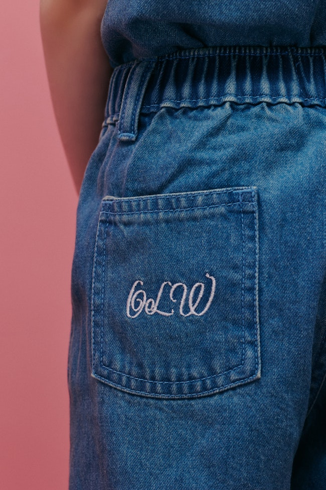 Miniature Muse Denim Trousers - LW22153 - image