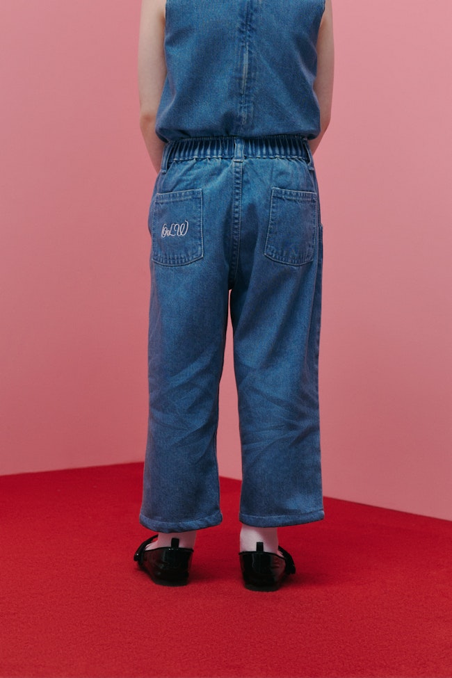 Miniature Muse Denim Trousers - LW22153 - image