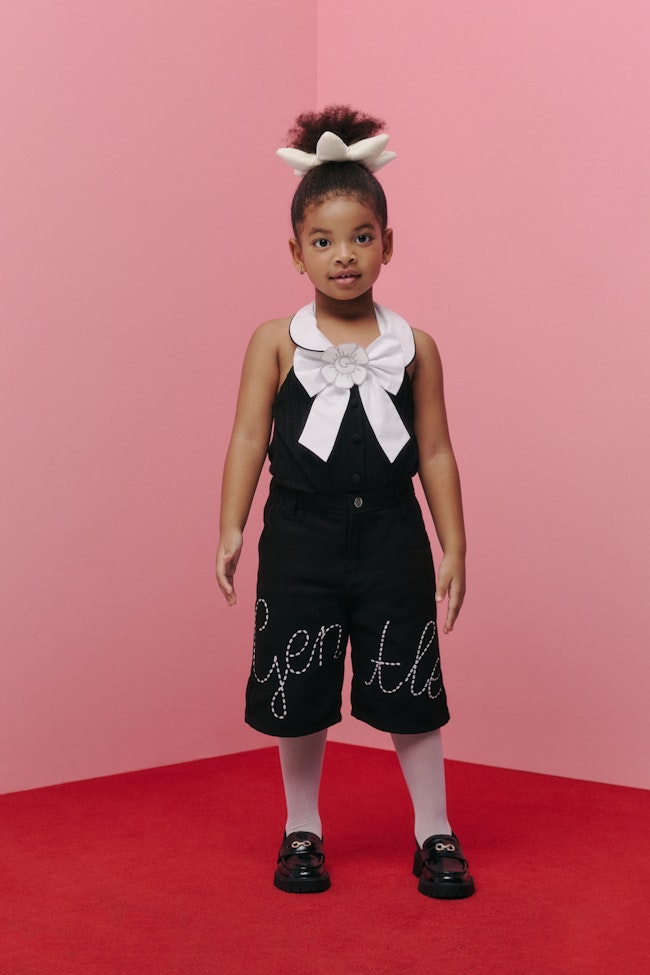 Tiny Reflections Denim Trousers - LW22158 - image