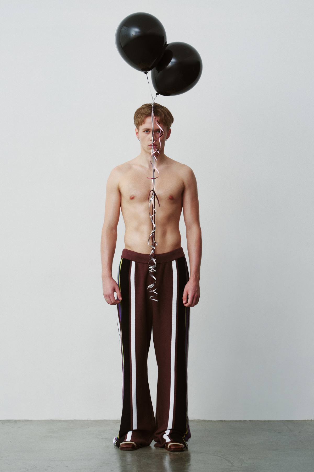 Various Stripes Knit Pants | MATTER MAKERS