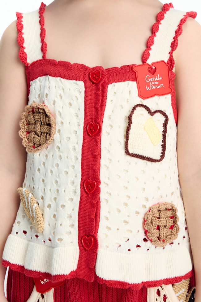 BunBun Bakery Knit Top - LW22179 - image