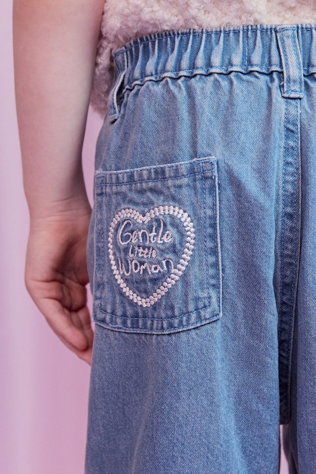 Indigo Hour Denim Trousers - LW22210 - image