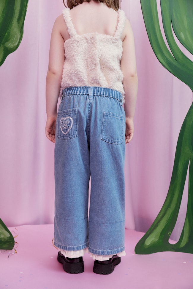 Indigo Hour Denim Trousers - LW22210 - image