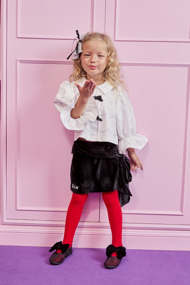 Gateau Noir Mini Skirt - LW22256 - image