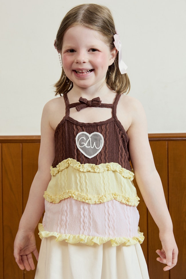 Macaron Mood Halter Neck Top - LW22246 - image