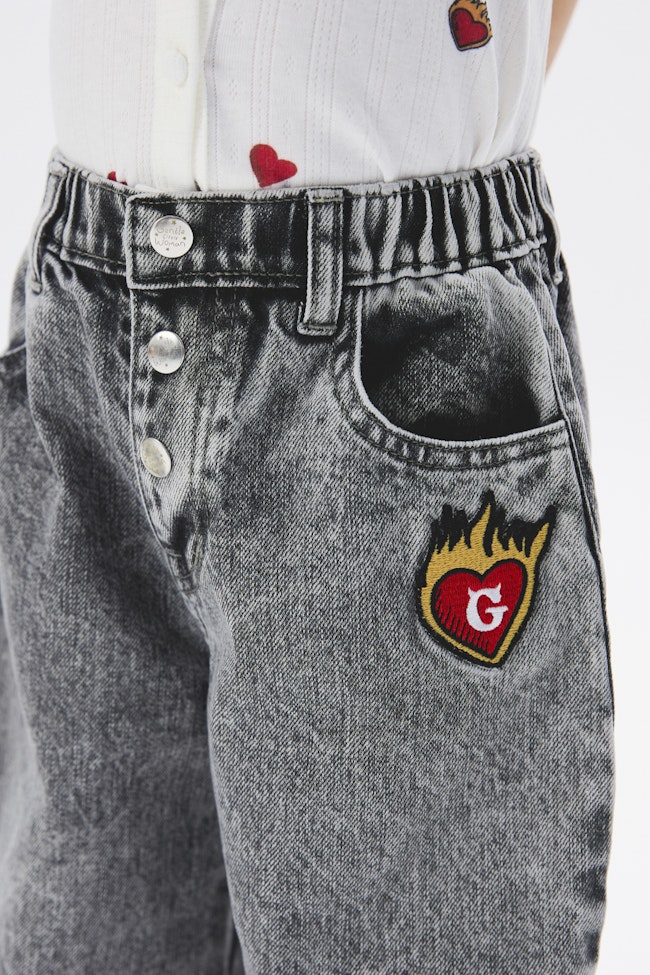 Celestial Abyss Denim Trousers - LW22223 - image