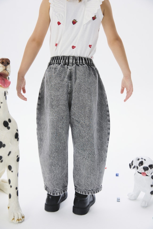 Celestial Abyss Denim Trousers - LW22223 - image