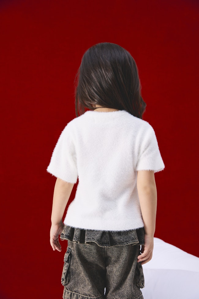 Elysian Light Fluffy Knit Top - LW22225 - image