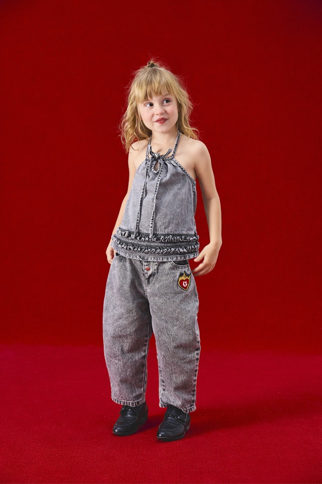 Celestial Abyss Denim Top - LW22224 - image