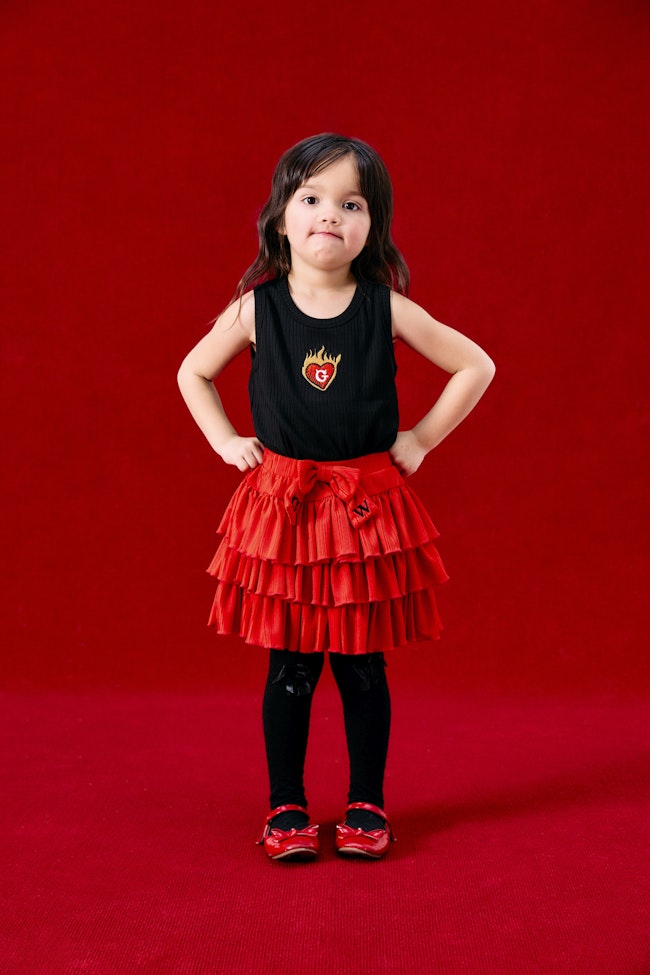 Godless Glamour Mini Skirt - LW22260 - image