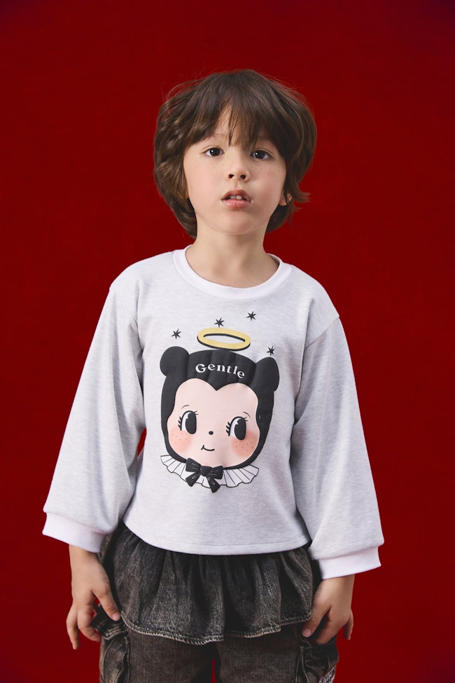 Seventh Sky Long Sleeves Top - LW22267 - image