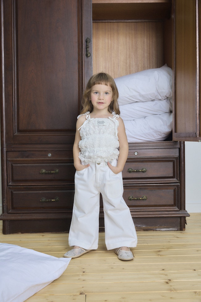 Maison Blanche Denim Trousers - LW22257 - image