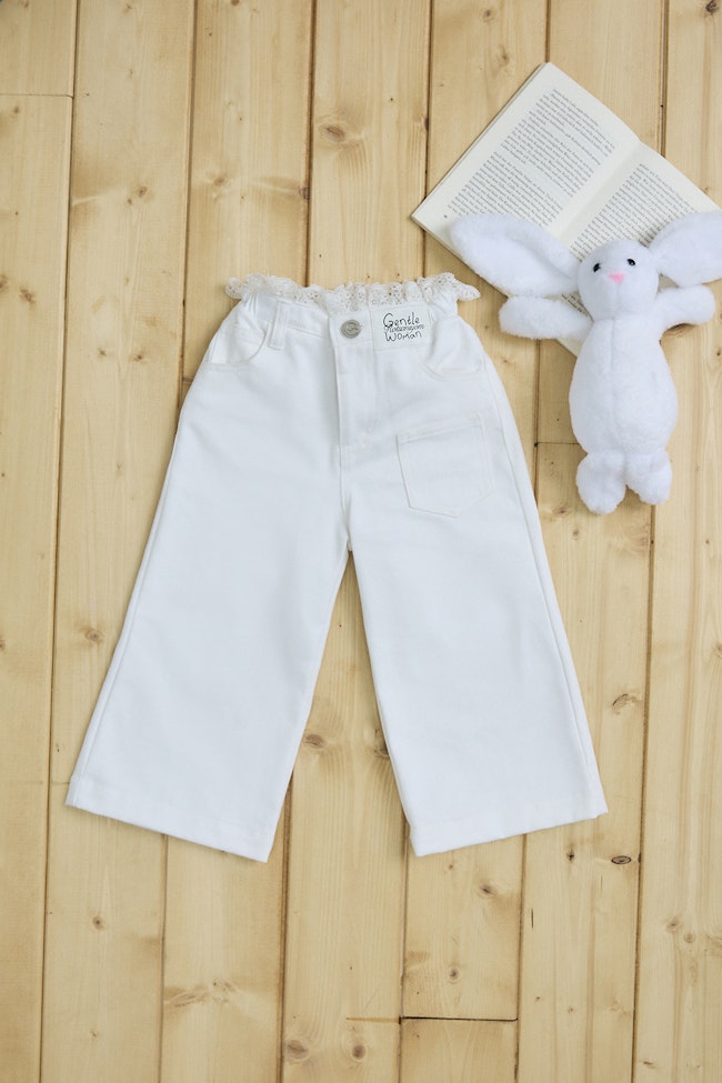 Maison Blanche Denim Trousers - LW22257 - image