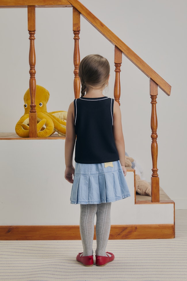 Glowdy Sleeveless Tank Top : Black - LW22396 - image