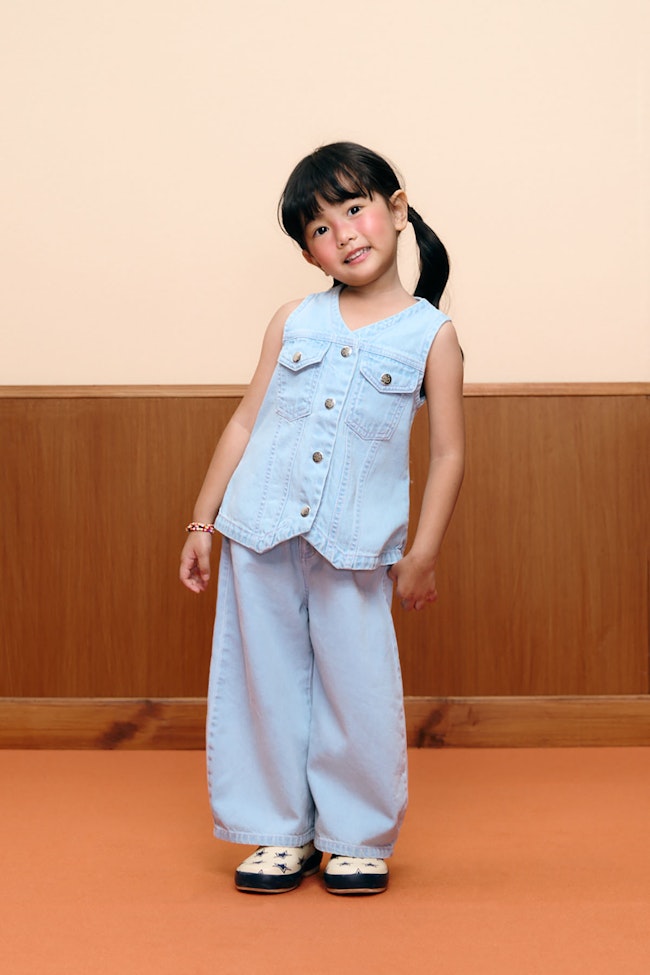 Maison Prep Denim Top - LW22315 - image