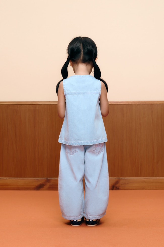 Maison Prep Denim Top - LW22315 - image