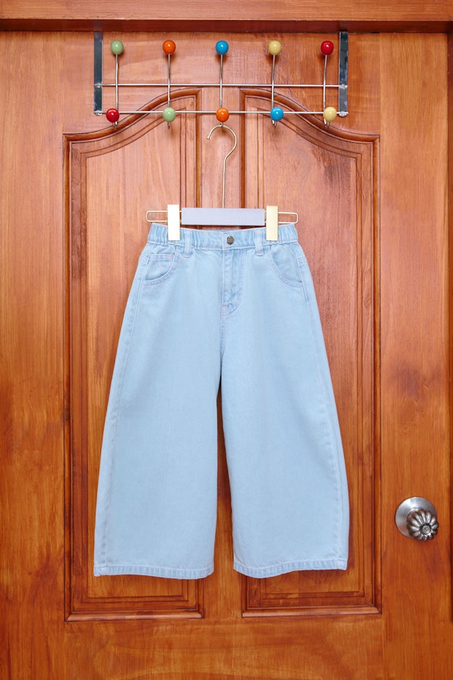 Maison Prep Denim Trousers - LW22317 - image