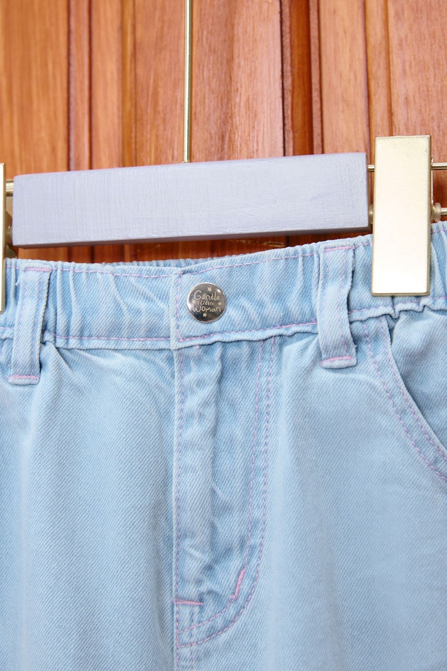 Maison Prep Denim Trousers - LW22317 - image