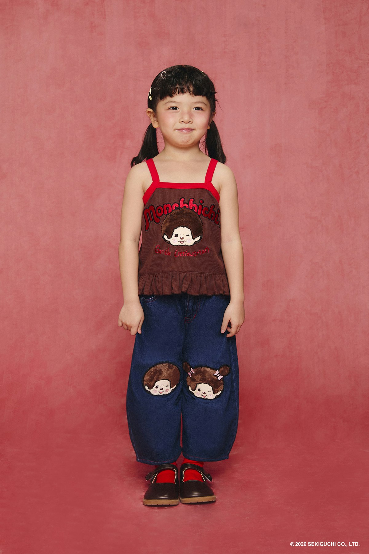 Monchhichi Ruffle Hem Tank Top - LW22424 - image