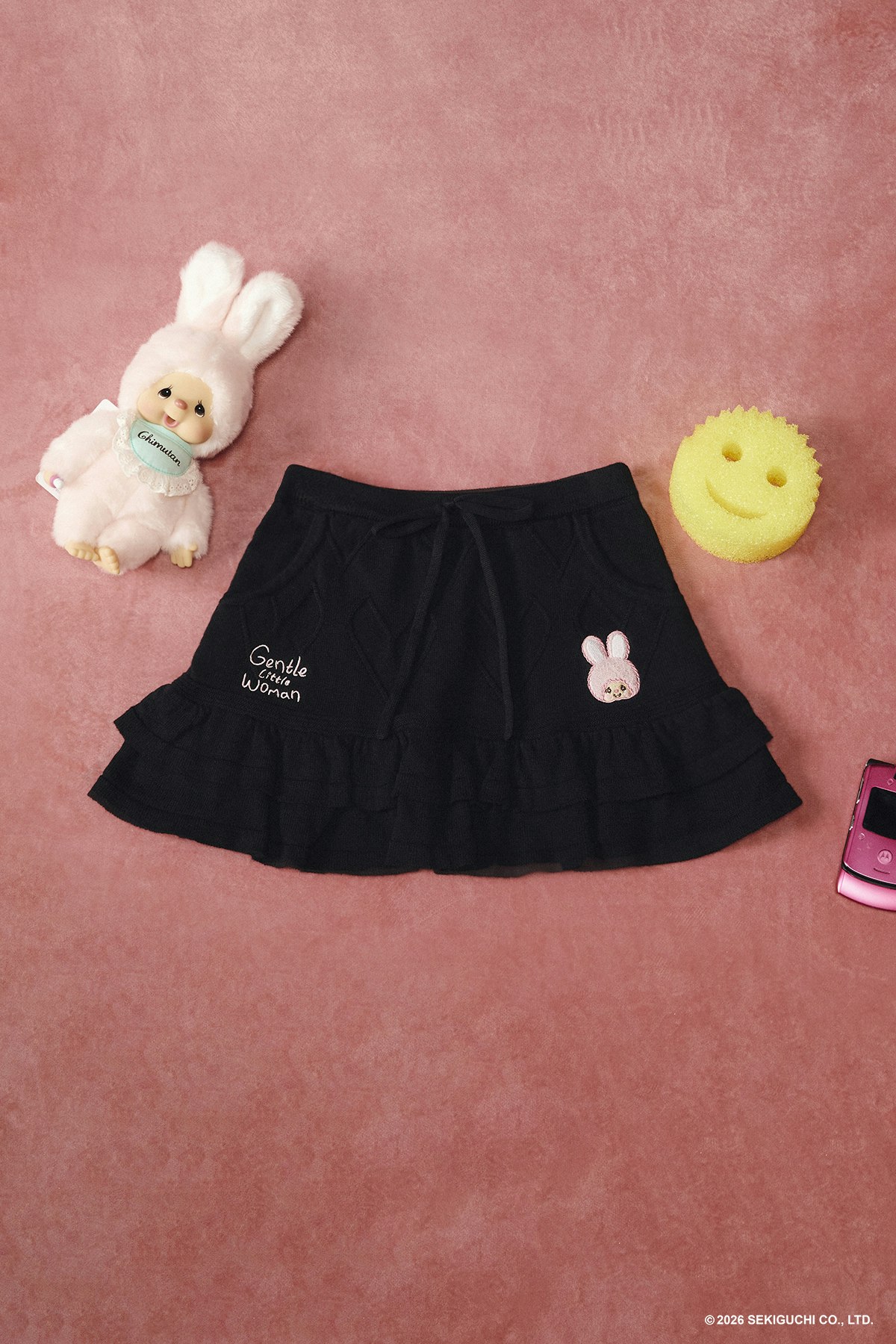 Chimutan Ruffle Knit Skirt - LW22412 - image