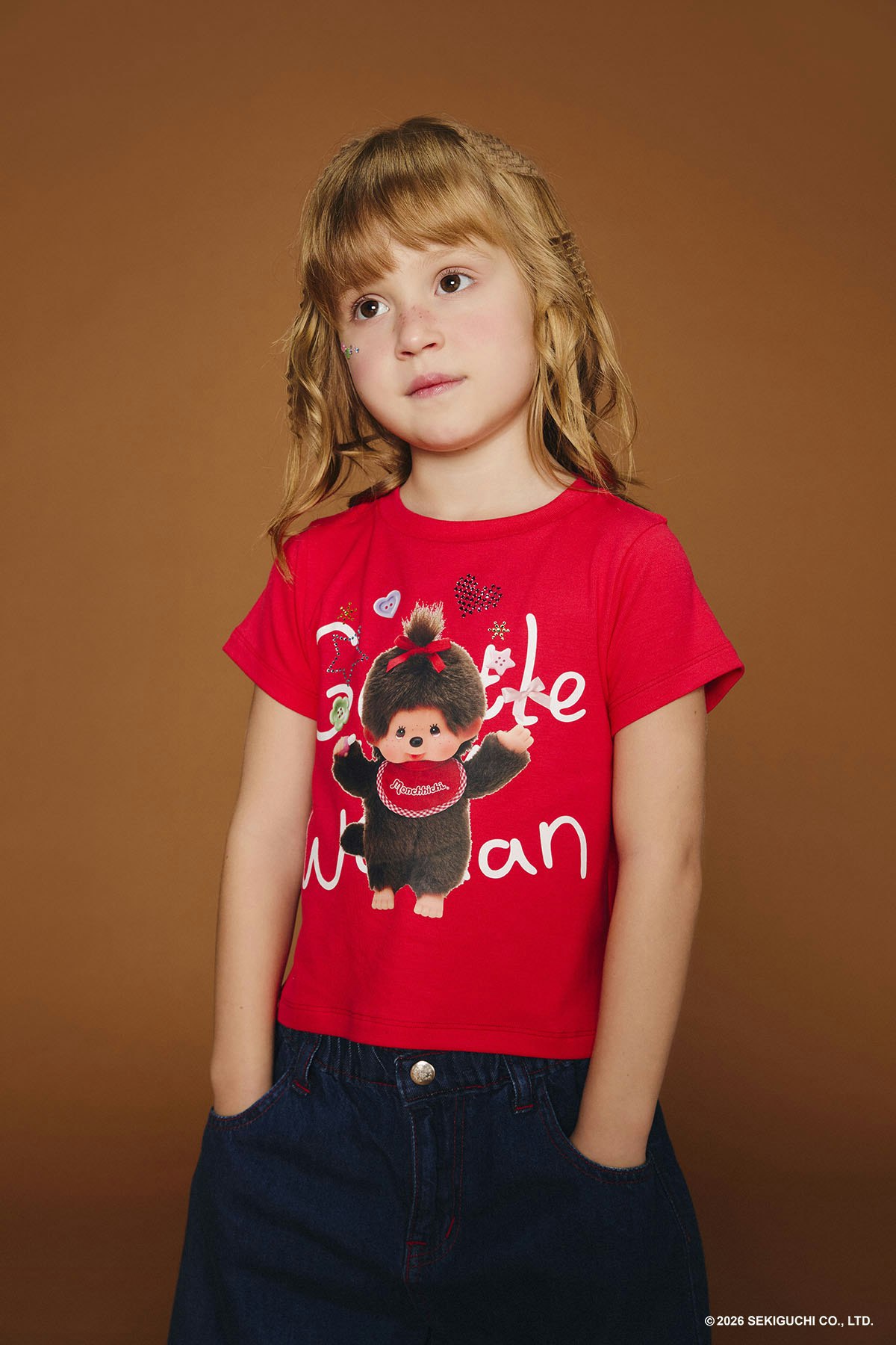 Cozy Monchhichi Baby Tee - LW22415 - image