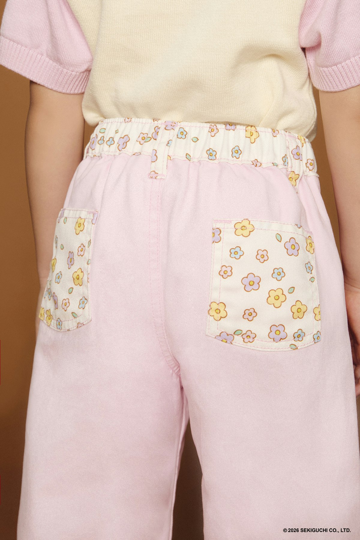 Chimutan Blushy Pink Denim Trousers - LW22405 - image