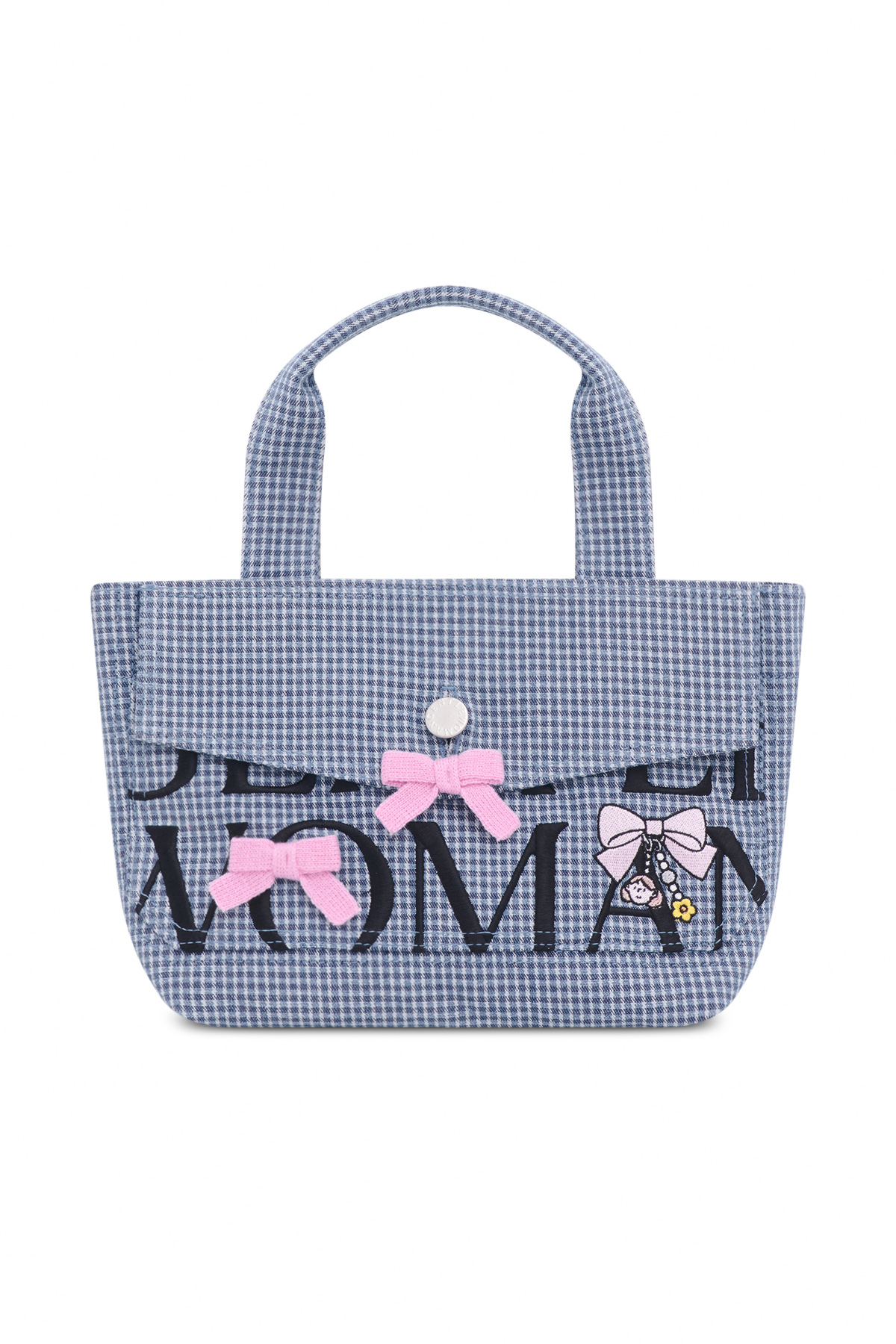 cloud waffle denim Bag - GW25876