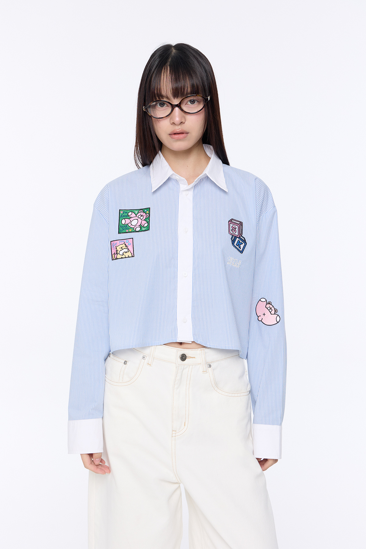Play Patch Crop Shirt - GW26204