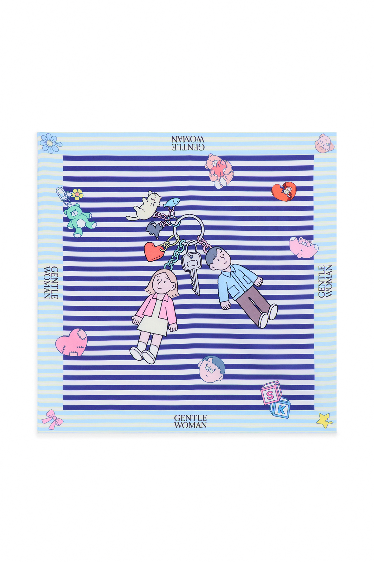 Together Stripe Scarf - GW25882