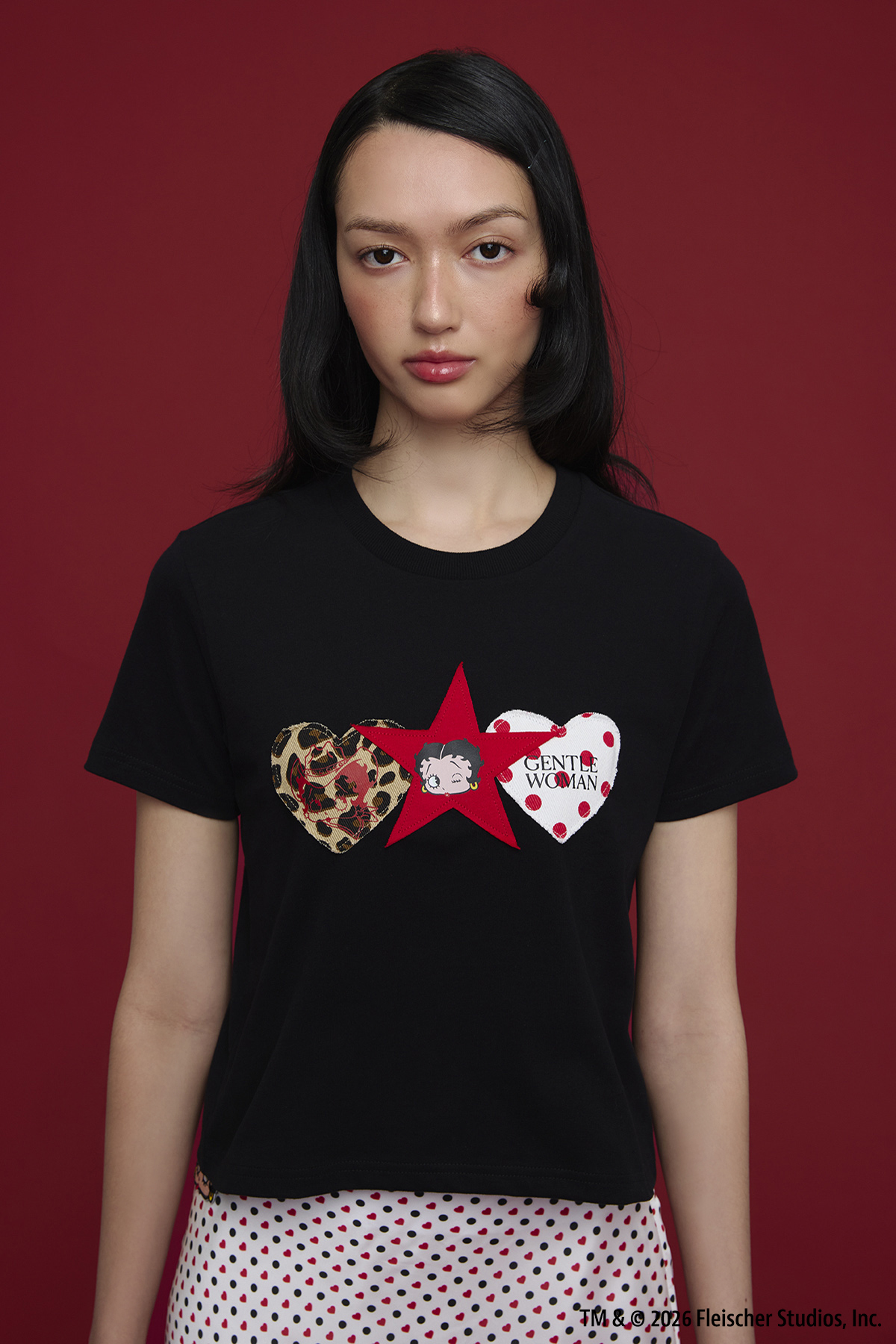 Midnight Heart Patch T-shirt - GW25157