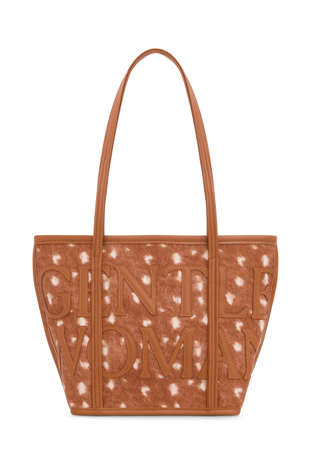 Quiet Bloom Shoulder Bag : Brown - GW26696