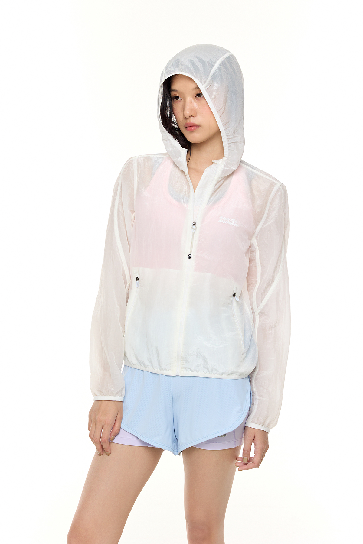 Silk Sprint Jacket : White - GW27066.1