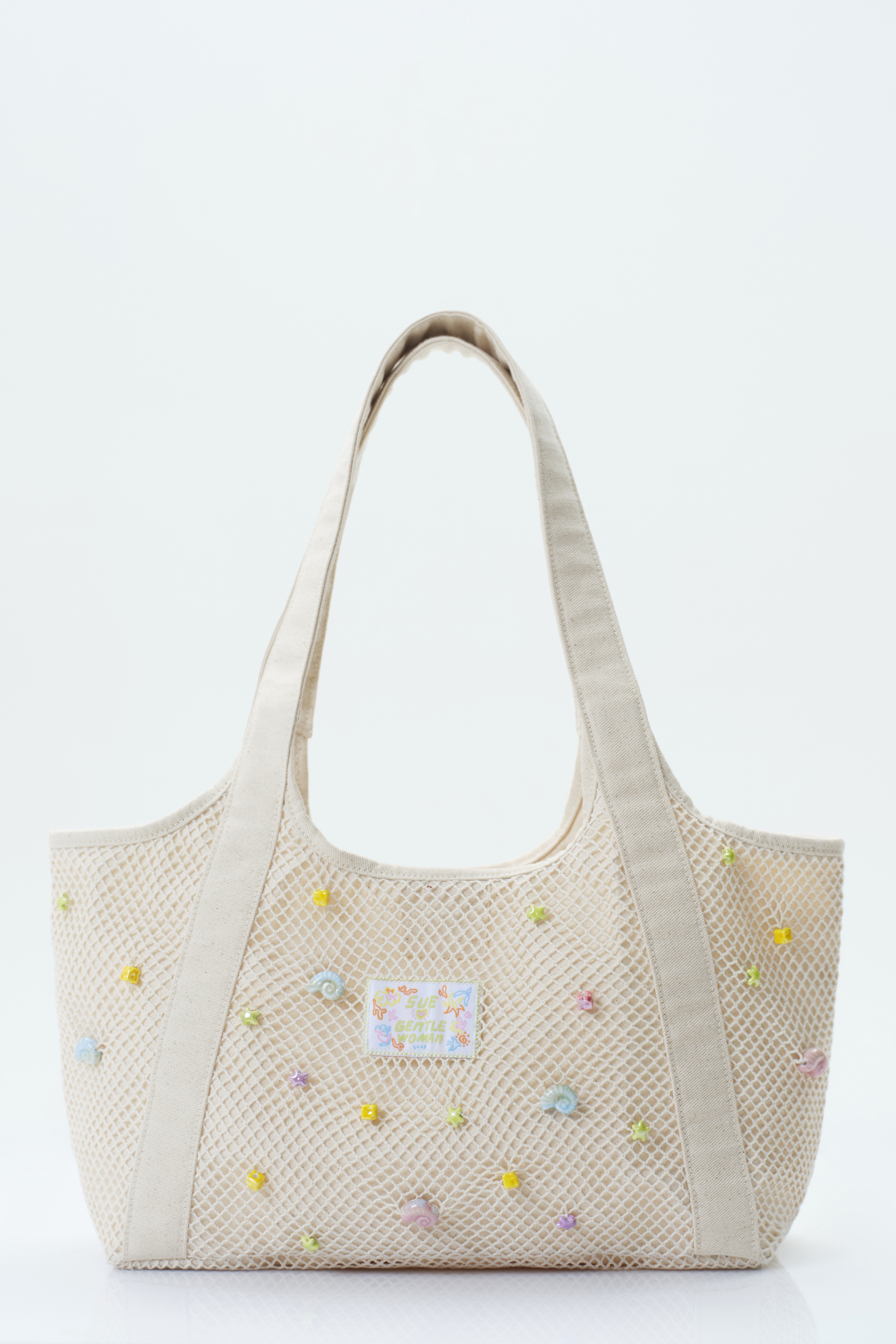 The Seaside Scroll Shoulder Tote Bag - GW26352