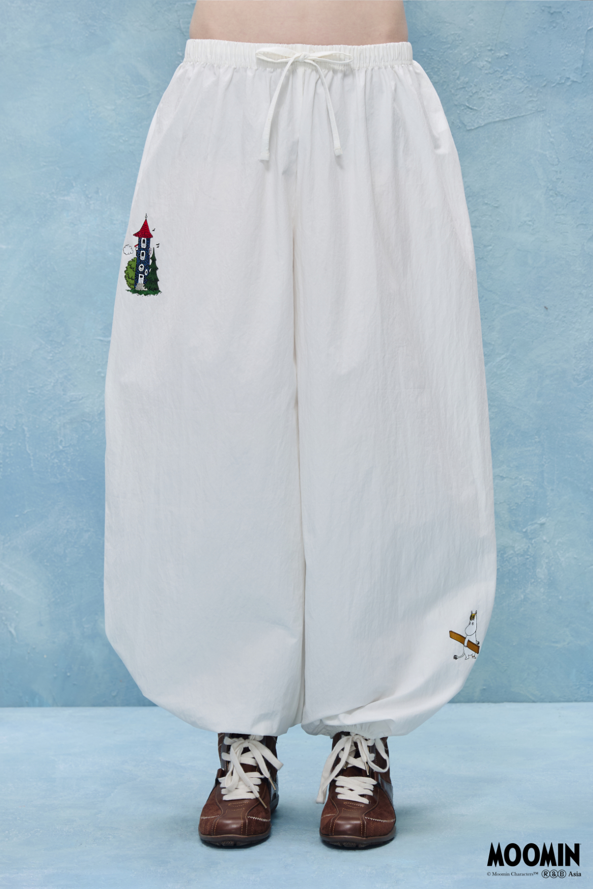 Moomin house Balloon Trousers - GW27077